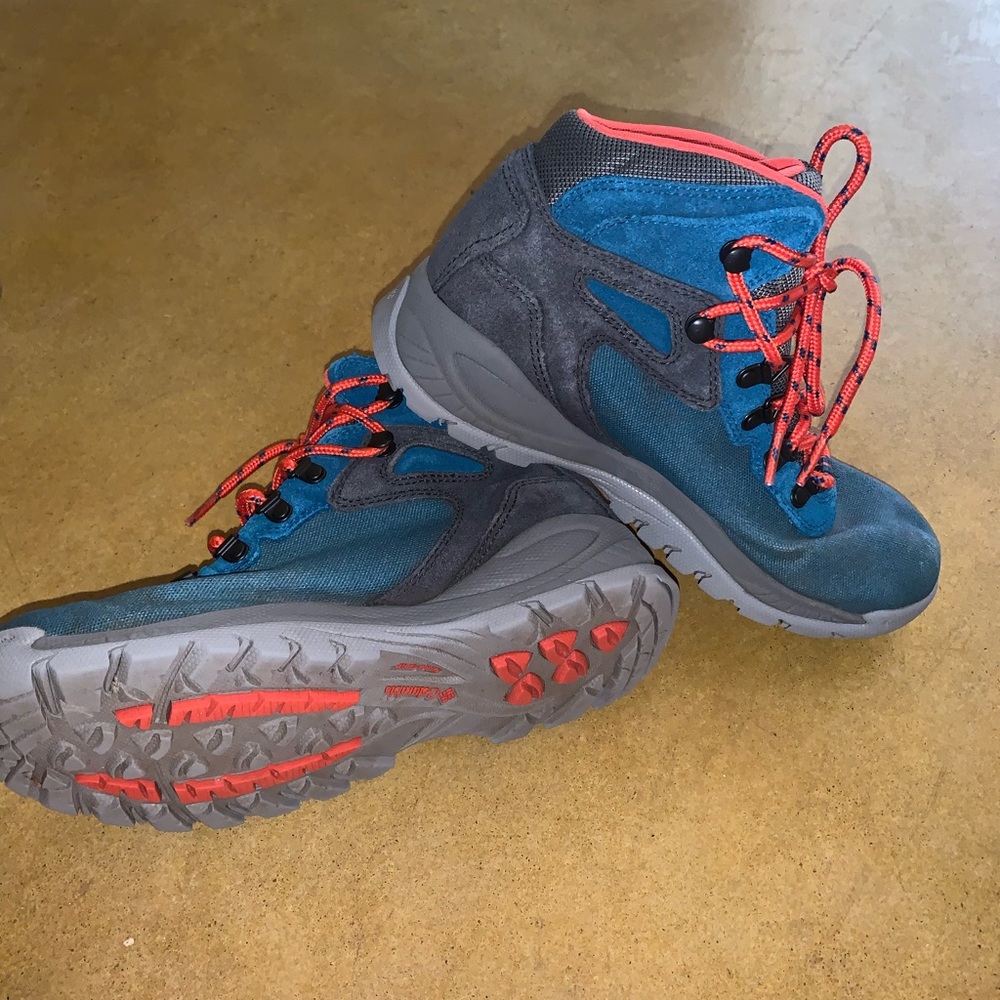 Columbia hiking boots.  Only wore a few times